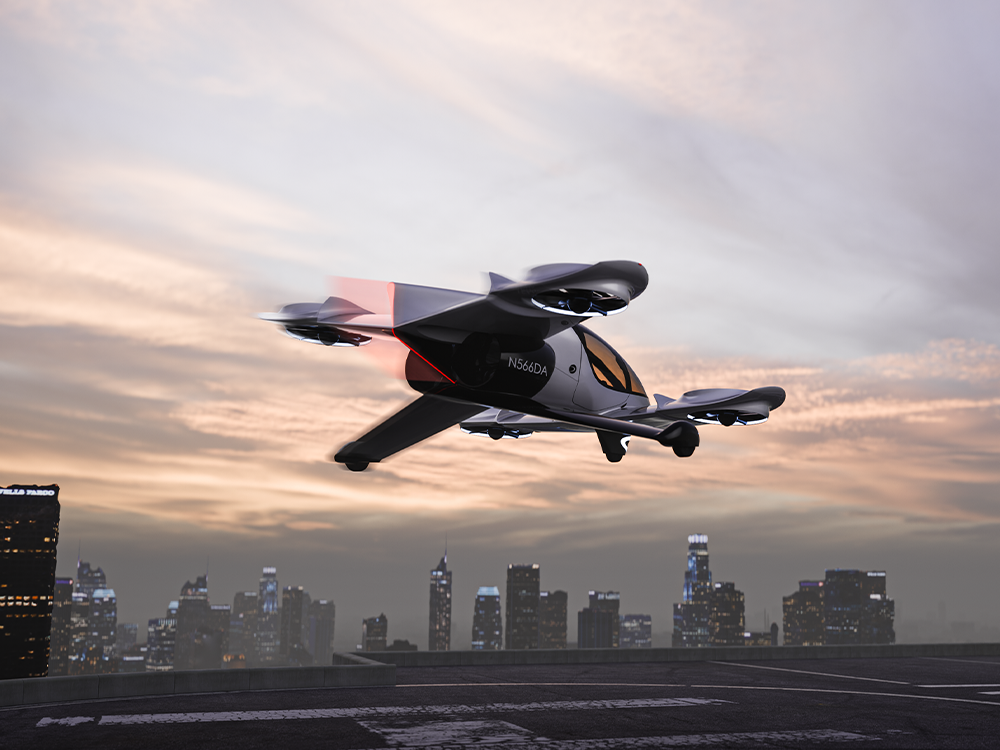 flying car mockup
