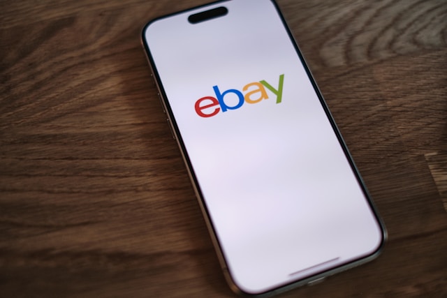 eBay app on phone