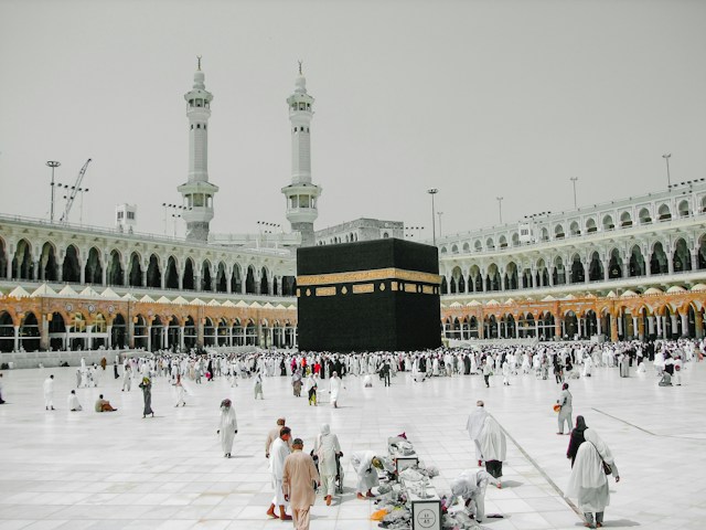 Kaaba mosque in Mecca
